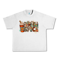 Lunar Rock my blood type is pumpkin spice Urban Heavy Tee - CowGirlArtShop
