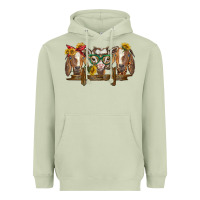 Matcha western goats Heavyweight Hoodie - BarkalooDesign
