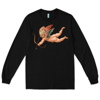 Black cupid olivia Long Sleeve Tee - OliviaCreatesArt