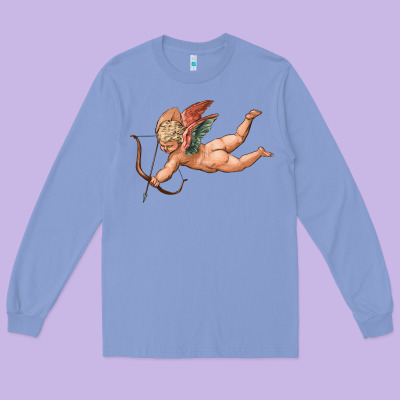 Cupid Olivia Long Sleeve Tee Designed By Oliviacreatesart