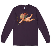 Plum cupid olivia Long Sleeve Tee - OliviaCreatesArt