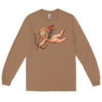 Toasted Coconut cupid olivia Long Sleeve Tee - OliviaCreatesArt