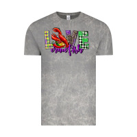 Cloud Rock love crawfish mardi gras Vintage Tee - CowGirlArtShop