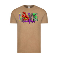 Vintage Coffee love crawfish mardi gras Vintage Tee - CowGirlArtShop
