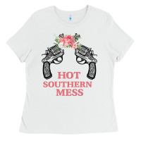White Hot Southern Mess Ladies Tee - Bettercallsaul