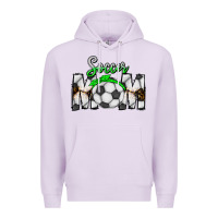 Lilac Soccer Mom Premium Hoodie - CowhideDigitalArt