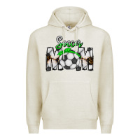 Oatmeal Heather Soccer Mom Premium Hoodie - CowhideDigitalArt