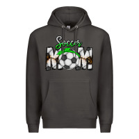 Smoke Soccer Mom Premium Hoodie - CowhideDigitalArt