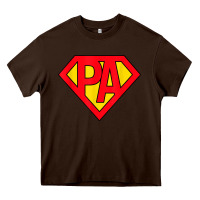 Chocolate Brown physician assistant super hero pa costume halloween gifts t shirt Heavy Core Tee - trangStudio