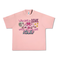 Salmon why fall in love when you can fall asleep Urban Heavy Tee - CowGirlArtShop