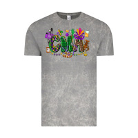 Cloud Rock cma mardi gras cowgirl Vintage Tee - CowGirlArtShop