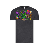 Vintage Black cma mardi gras cowgirl Vintage Tee - CowGirlArtShop