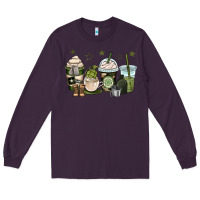 Plum us army coffee cups Long Sleeve Tee - OliviaCreatesArt