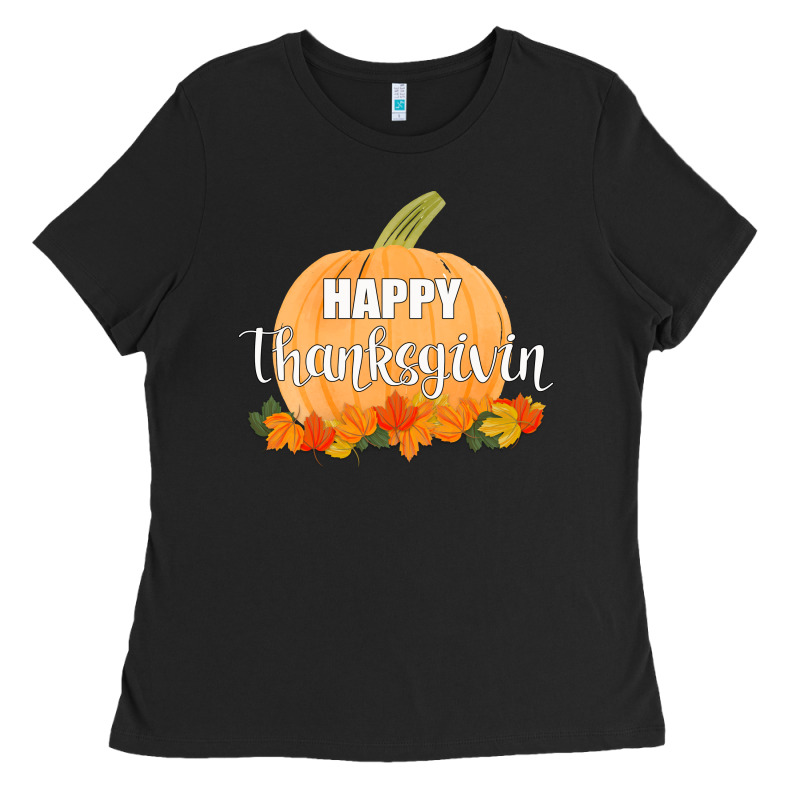 Happy Thanksgiving Ladies Tee by Bettercallsaul | Teevron