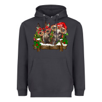 Smoke Christmas donkeys Heavyweight Hoodie - BarkalooDesign