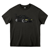Asphalt spooky halloween jdm s14 silvia 240sx black cat illustrated t shirt Heavy Core Tee - trangStudio