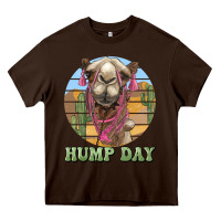 Chocolate Brown hump day camel Heavy Core Tee - BarkalooDesign