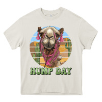 Cream hump day camel Heavy Core Tee - BarkalooDesign