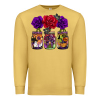 Antique Gold halloween jars rose Premium Sweatshirt - BarkalooDesign