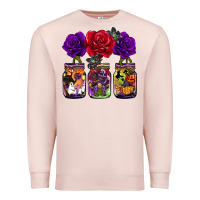 Pale Pink halloween jars rose Premium Sweatshirt - BarkalooDesign