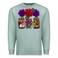 Seafoam halloween jars rose Premium Sweatshirt - BarkalooDesign