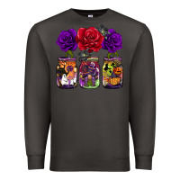 Smoke halloween jars rose Premium Sweatshirt - BarkalooDesign