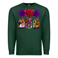 Sports Green halloween jars rose Premium Sweatshirt - BarkalooDesign