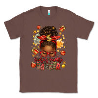 Chestnut santa favorite banker afro messy bun Classic Tee - texasbilliewilder