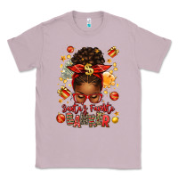 Lilac santa favorite banker afro messy bun Classic Tee - texasbilliewilder