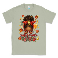 Matcha santa favorite banker afro messy bun Classic Tee - texasbilliewilder