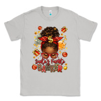 Moon Dust santa favorite banker afro messy bun Classic Tee - texasbilliewilder