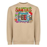 Mushroom festive speech therapist tribute Heavyweight Sweatshirt - CowhideDigitalArt