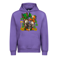 Tulip st patricks donkeys with  shamrocks Urban Hoodie - AdoDesignShop