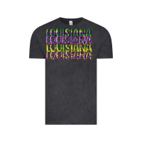 Vintage Black louisiana mardi gras Vintage Tee - CowGirlArtShop
