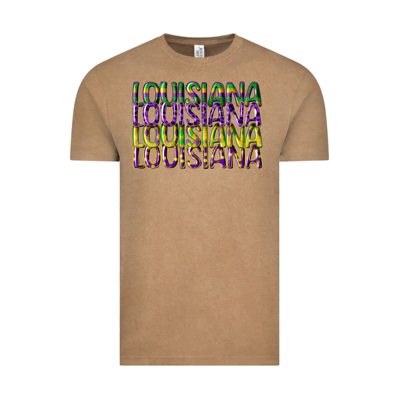 Louisiana Mardi Gras Vintage Tee by CowGirlArtShop | Teevron