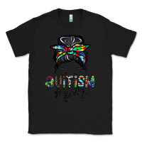 Black autism mom Classic Tee - CowhideDigitalArt
