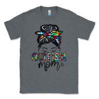 Charcoal Heather autism mom Classic Tee - CowhideDigitalArt
