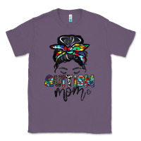 Lavender autism mom Classic Tee - CowhideDigitalArt