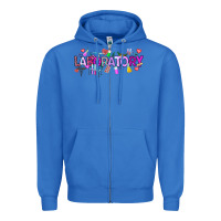 True Royal Valentine Laboratory Zipper Hoodie - CowhideDigitalArt