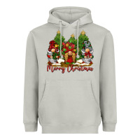 Moon Dust merry christmas gnomies Heavyweight Hoodie - BarkalooDesign