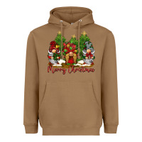 Toasted Coconut merry christmas gnomies Heavyweight Hoodie - BarkalooDesign