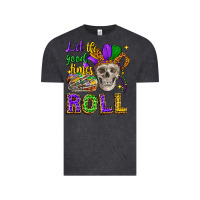 Vintage Black let the good times roll Vintage Tee - CowGirlArtShop