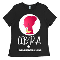 Libra Zodiac Sign Horoscope Birth Gift Girl Ladies Tee | Teevron