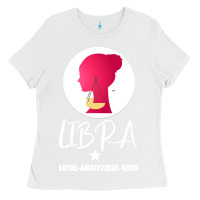White Libra Zodiac Sign Horoscope Birth Gift Girl Ladies Tee - Bettercallsaul
