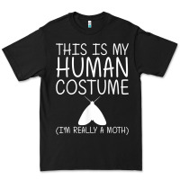Black moth easy halloween human costume insect owlet diy gift t shirt Premium Tee - trangStudio