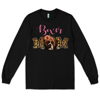 Black Boxer Mom Long Sleeve Tee - Jasminsmagicworld