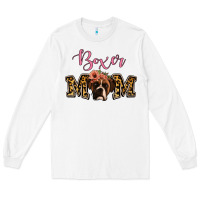 White Boxer Mom Long Sleeve Tee - Jasminsmagicworld
