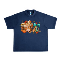 Navy hay fall Urban Heavy Tee - CowGirlArtShop