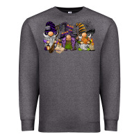 Charcoal Heather halloween gnomies Premium Sweatshirt - BarkalooDesign