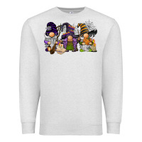 Oatmeal Heather halloween gnomies Premium Sweatshirt - BarkalooDesign